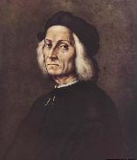 Ridolfo Ghirlandaio Portrait of an Old Man oil painting on canvas